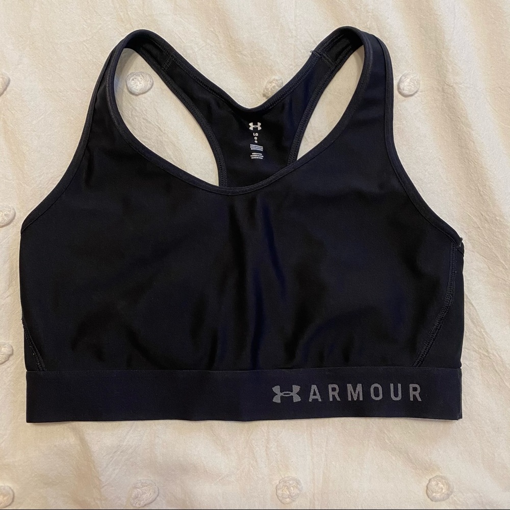 Black Sports Bra